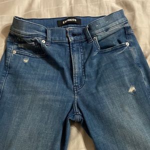 Used once Express size 6S jeans